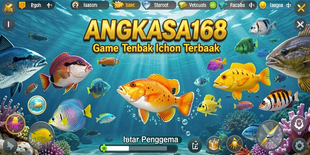 Screenshot gameplay Tembak Ikan ANGKASA168 yang mengasyikkan.