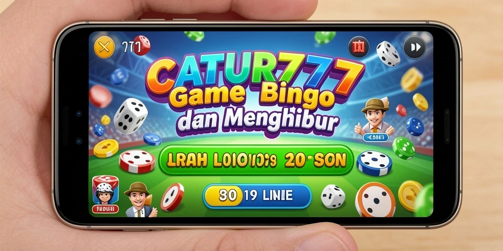 Tampilan gameplay CATUR777 yang menegangkan dalam permainan Bingo.