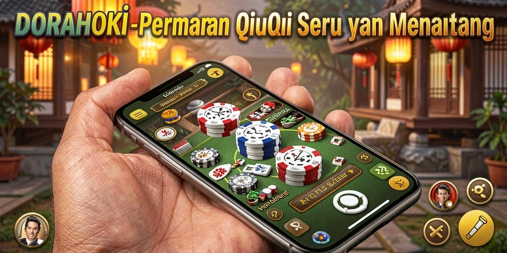 Gameplay menarik DORAHOKI dalam aksi QiuQiu yang seru.