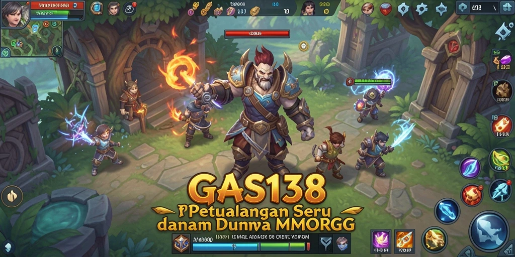 Screenshot gameplay <strong>GAS138</strong> menampilkan aksi seru dalam dunia MMORPG.