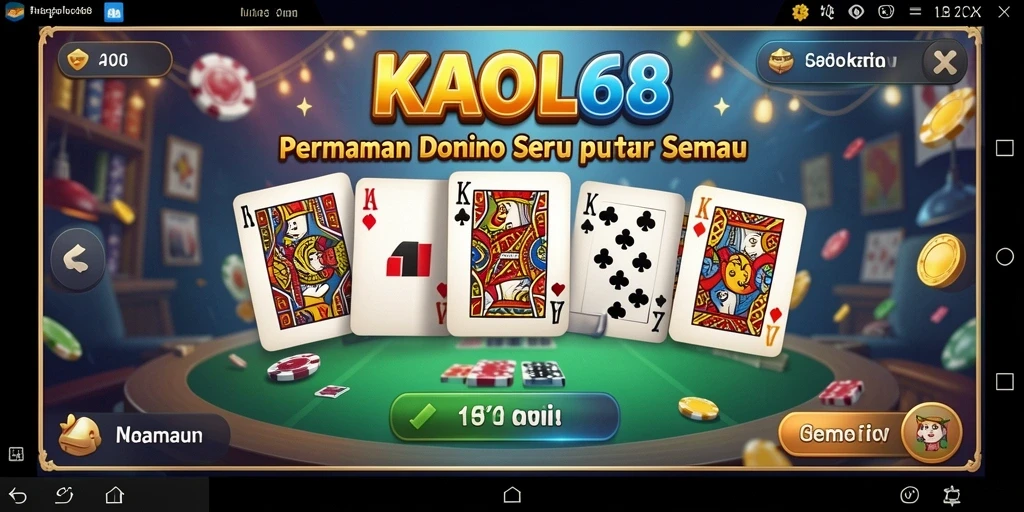 Tampilan gameplay KAOL68 yang seru dan menarik.