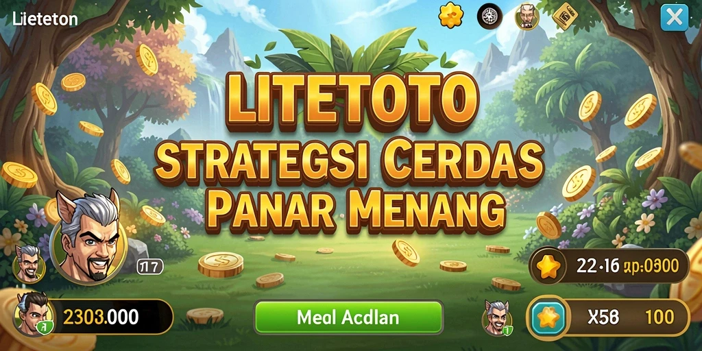 Tangkapan layar LITETOTO menampilkan gameplay strategi mendebarkan.