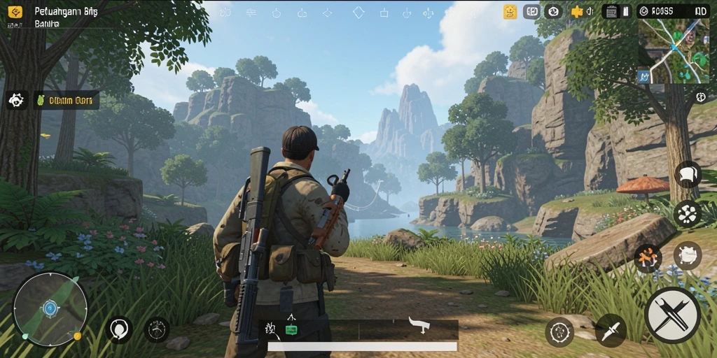 Menampilkan aksi seru dalam dunia Open World yang luas.
