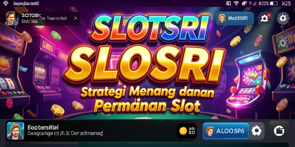 Tampilan gameplay SLOTSRI yang mendebarkan dan menarik.